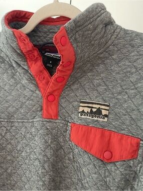 Patagonia Women’s Quilted Snap Pullover Size Small